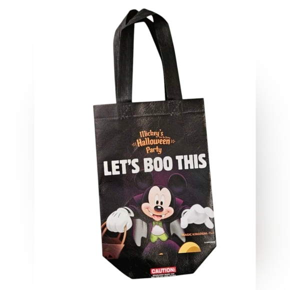 Walt Disney World Mickey’s Not So Scary Halloween Trick or Treat Bag 7" x 9" - Picture 2 of 2